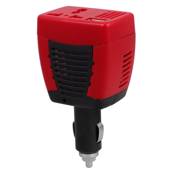 GAXIRE Multi-Color 12V to 220V Vehicle Power Inverter with Safety Features for Charging Smartphones, Tablets, and Electronics