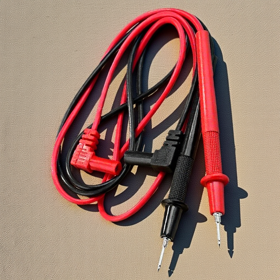 GAXIRE Digital Multimeter Test Probes with 10A Capacity Rubber Handle for Automotive Use