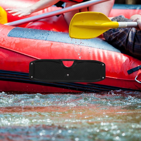 GAXIRE Outboard Transom Plate Pad For Boat Engine Mounting 1Pcs Black Plastic