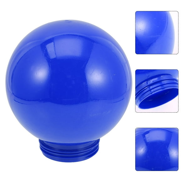 GAXIRE Outdoor Globes Replacement Blue Acrylic Waterproof Protect from Rain for Street Lighting 1 PCS