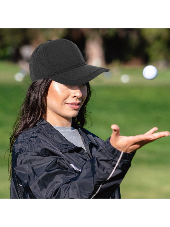 Unisex Grey Winter Sports Cap with Adjustable Copper Buckle and , Warm Outdoor Hat for Cold Weather