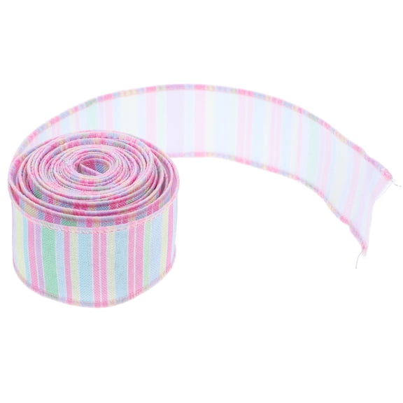 GAXIRE Pastel Color DIY Ribbon for Packing Presents with Wired Edge for Easy Shaping