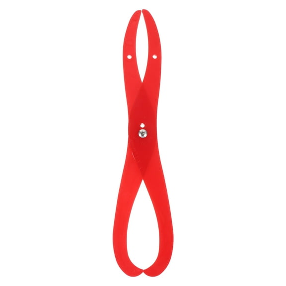 GAXIRE Clay Model Measuring Tool, Red Plastic, Durable for Sculpture Use