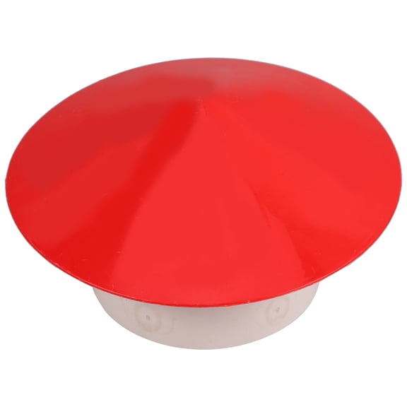GAXIRE Red Plastic Chimney Cap Cover for Outdoor Roof Vent, Weatherproof Protector