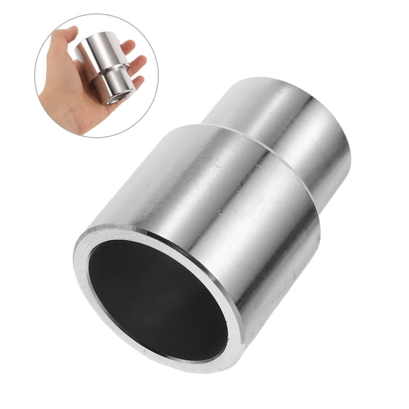 GAXIRE Plated Silver Metal Car Lift Height Extension Pad with Anti Slip Surface for Auto Repair