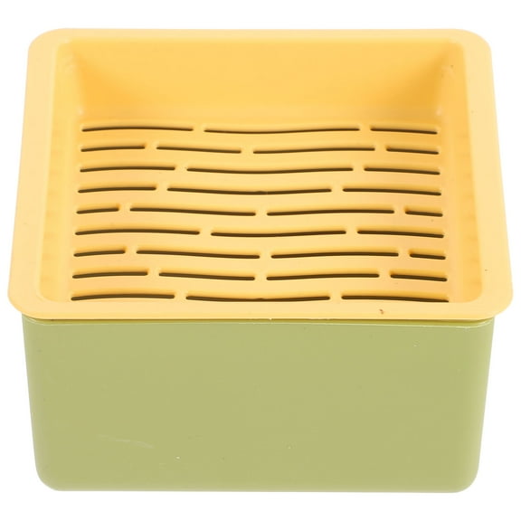 GAXIRE Practical Plastic Cat Grass Planter Hydroponic Household Planting Box for Indoor Use