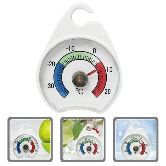 GAXIRE Precision Refrigerator Thermometer with Pointer Display for Freezer and Fridge