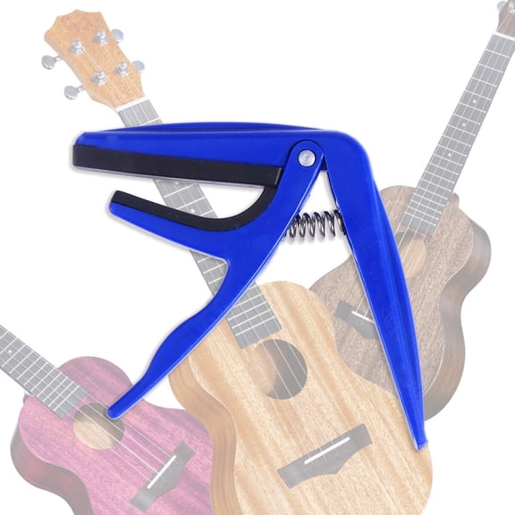 GAXIRE Ukulele Capo for Beginners, Zinc Alloy , Easy String Protector, and Lightweight, 1 Set