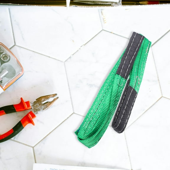 GAXIRE Industrial Lifting Equipment Crane Lifting Webbing For Transporting Heavy Items Green 1Pcs