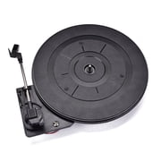GAXIRE Record Player Turntable Black Portable with Stylus and Preamp