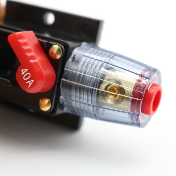 GAXIRE 40 Amp In-Line Circuit Breaker Stereo-Audio Car RV 40A Fuse 12V/24V/32V