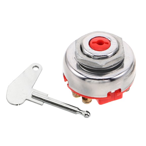 GAXIRE Robust 8 Pin Ignition Switch for Tractor Lawn Mower Trailer with Easy Installation Design