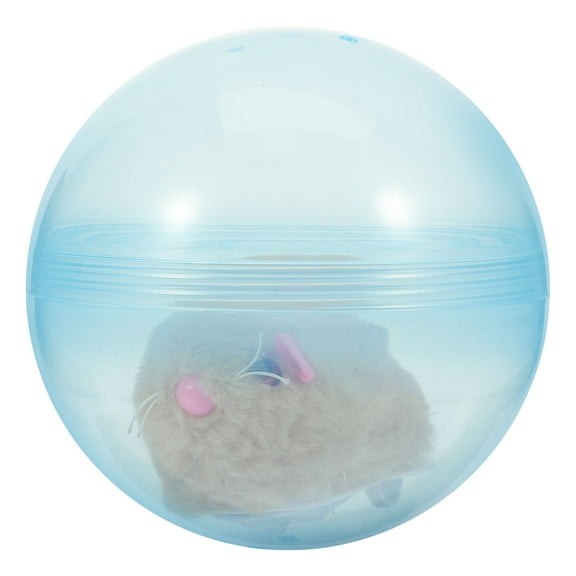 GAXIRE Electric Rolling Cat Toy Set with Obstacle Avoidance - Interactive Indoor Plastic Play Toy for Cats