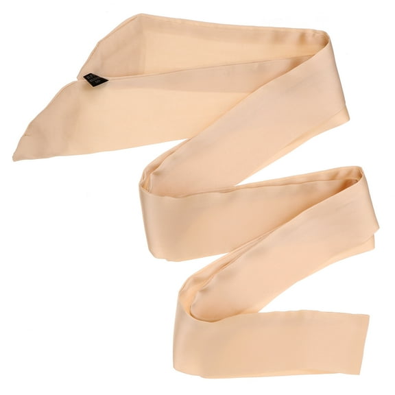 GAXIRE Sash for Dress Wedding Dress Accessories Simple and Minimalist Beige 1Set