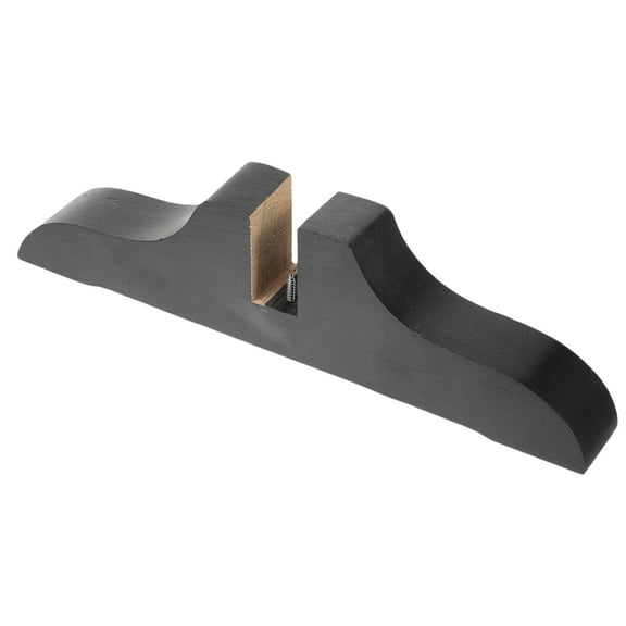 GAXIRE Privacy Screen Holder Divider Stand Wood Black, Office Desk Organizer, 1 Set