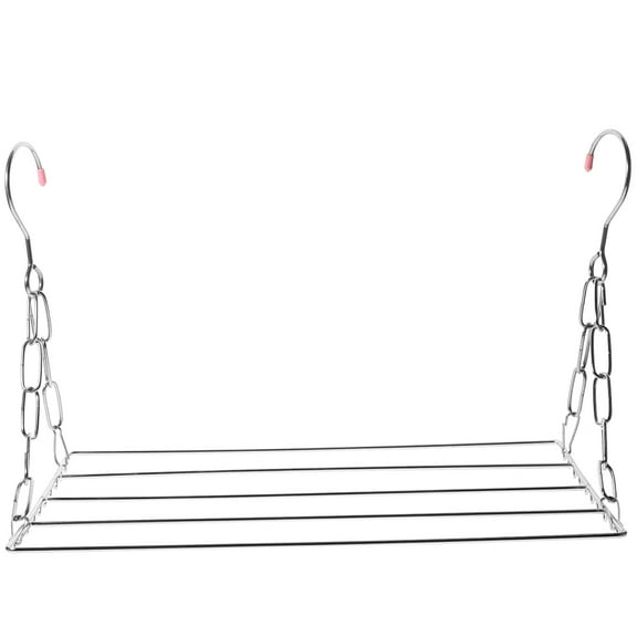 GAXIRE Drying Rack Silver 1Pcs 15.7X9.8X9.4In Stainless Steel