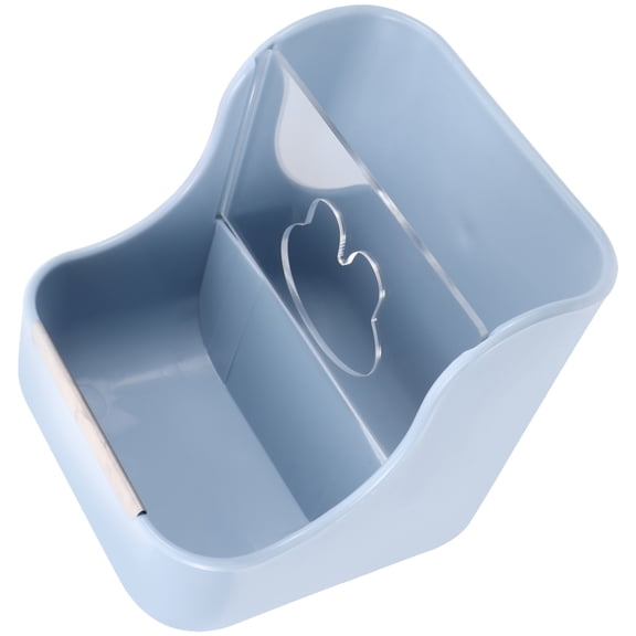 GAXIRE Sky Plastic Feeder Rack 2-in-1 Small Pet Food Dispenser and Stable for and Small Animals