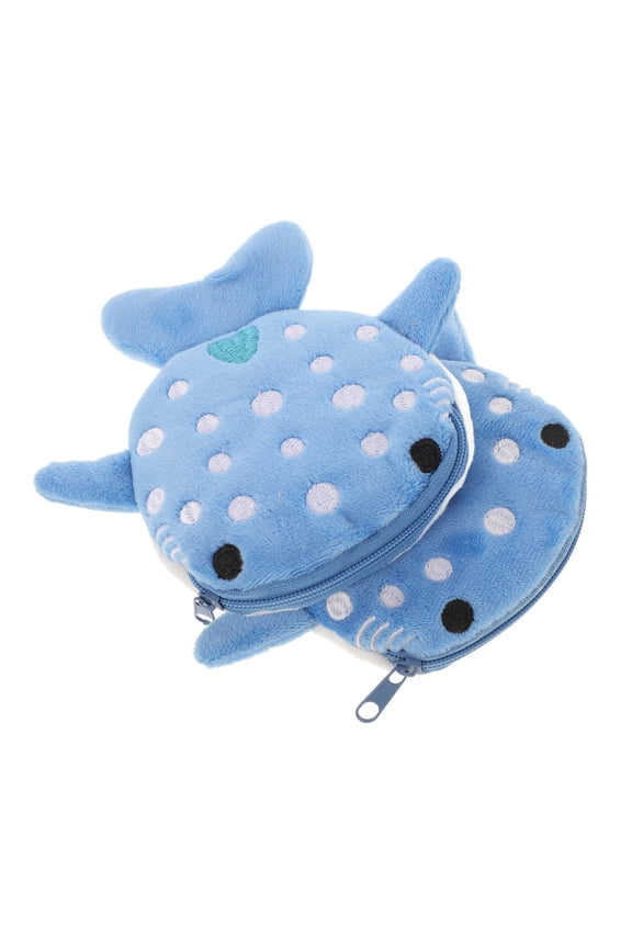 Small Wallet for Girls 2-Pack Sky Plush Purse Portable and Cute
