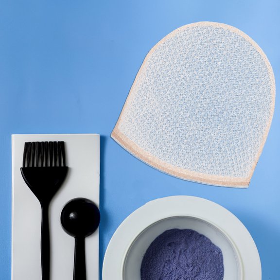 GAXIRE Soft Beige Mesh Wig Net Cap with Double Layer Lace Breathable Hair Cover for Wigs and Buns