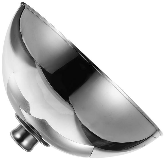 GAXIRE Stainless Steel Cloche for Serving Plate Dish Dome Keep Food Fresh 1Pack