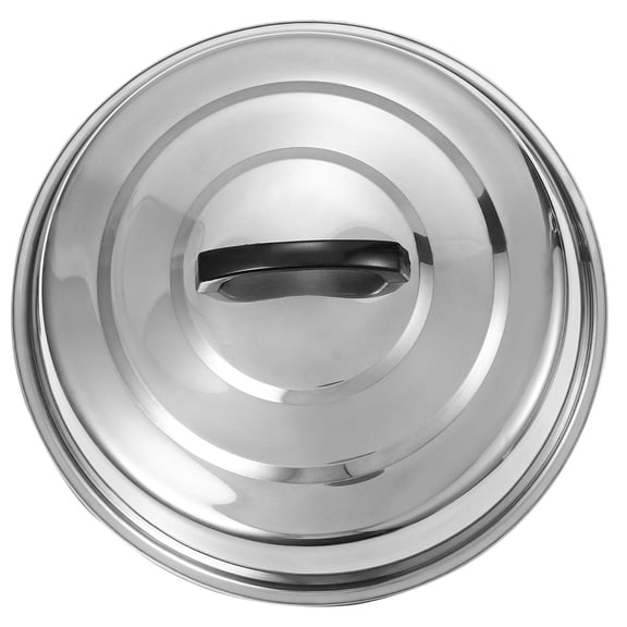 GAXIRE Metal Lid For Pans Stainless Steel Silver 1Pcs Tight Sealing