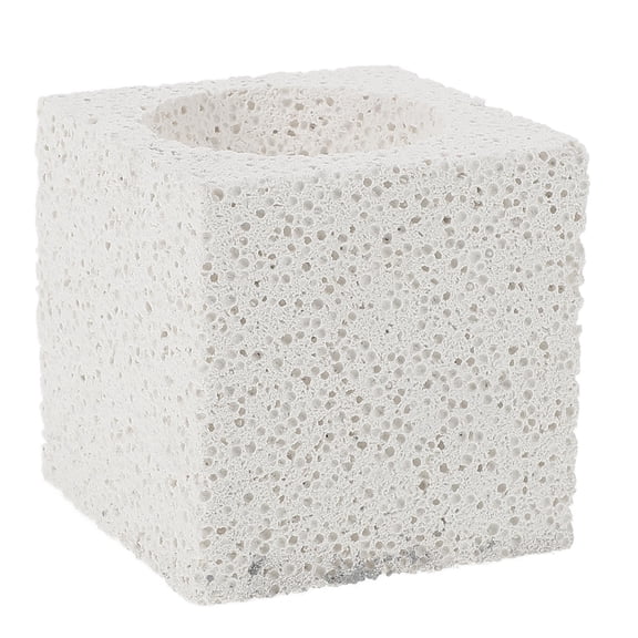 GAXIRE Stone Plug Replacement Accessory for Pottery Tools White 1 Piece Observation Hole Ceramic Parts