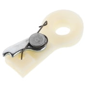GAXIRE Outdoor Umbrella Crank Handle Bracket Sturdy White Plastic Metal