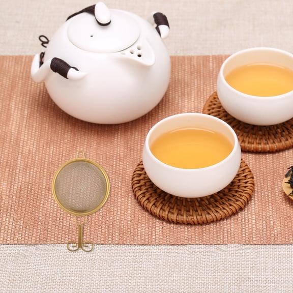 GAXIRE Loose Leaf Tea Infuser with Metal Strainer for Travel, Reusable Tea Filter, Easy to Clean, 1 Piece