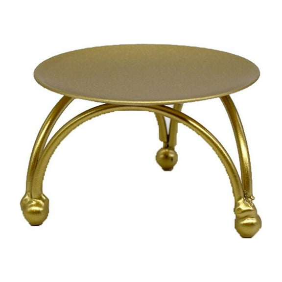 GAXIRE Tealight Holder Iron Frame Decorative Candle Holder for Home and Family Ornament 1 Set