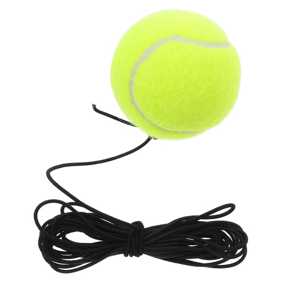 GAXIRE Tennis Ball with Rope Tennis Ball Practice Tennis Ball Training Tennis Ball Portable Tennis Ball for Single Player