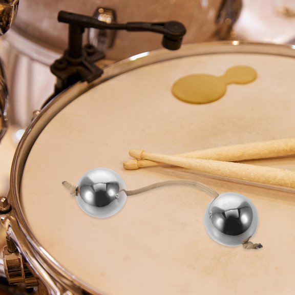 GAXIRE Traditional African Aslatua Shakers with Durable Stainless Steel for Rhythmic Percussion