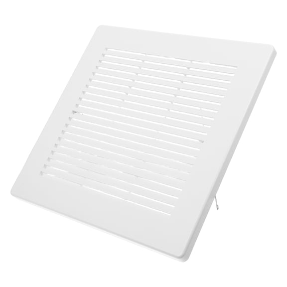 GAXIRE Durable White Plastic Bathroom Exhaust Vent Cover with Spring for Efficient Steam and Odor Removal