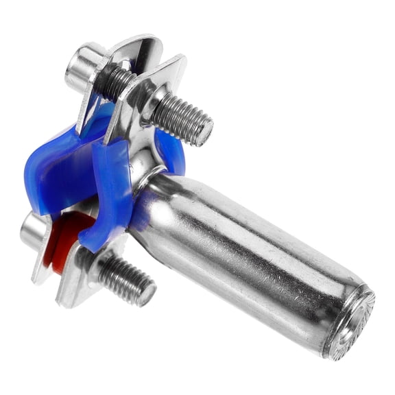GAXIRE Wall Mounted Pipe Bracket Adjustable Pipe Support Bracket Stainless Steel Clamp