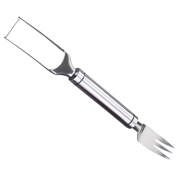 GAXIRE Watermelon Slicer And Fork Comfortable Grip Kitchen Utensil For Cutting Parties And Camping