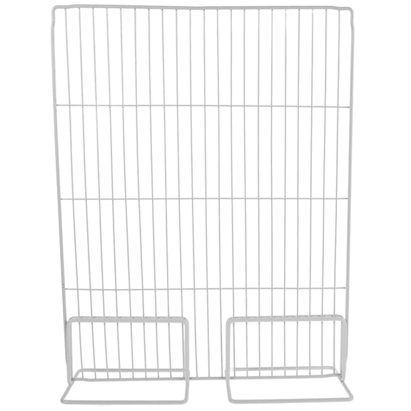 GAXIRE White Metal Fridge Separator Wire Divider with Easy Installation and Cleaning