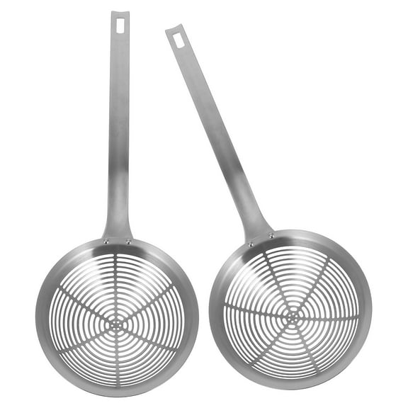 GAXIRE Wire Mesh Strainer with Handle for Boiling and Draining Kitchen Cooking 1 Set