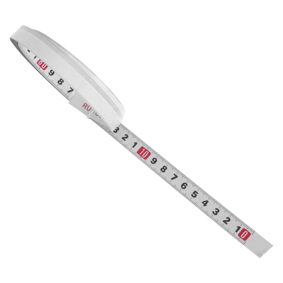 GAXIRE Woodworking Steel Miter Track Tape with Double Layer Baking Paint White Finish