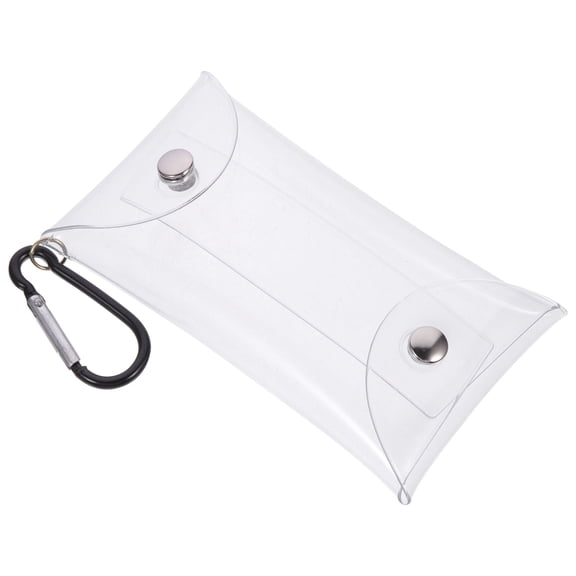 GAXIRE Clear Pouch Set, Transparent Money Holder for Women, Simple and Wallet for Work and Back to School