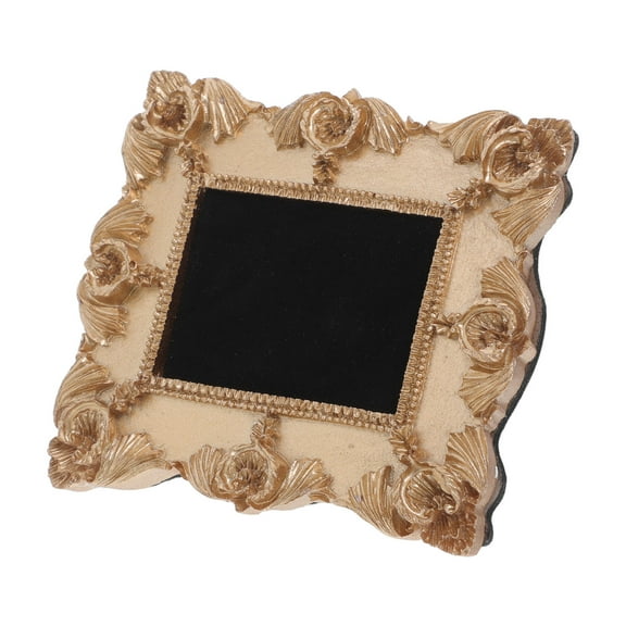 GAXIRE Mini Vintage Rectangular Picture Frames Set of 1 Resin Photography Prop for Women Home Decor
