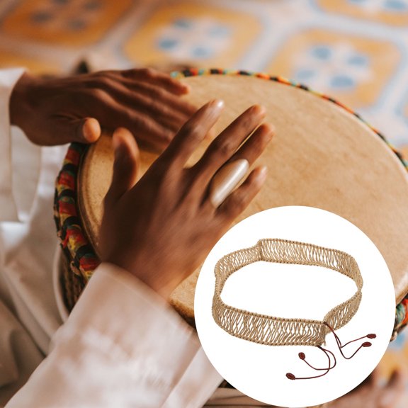 GAXIRE 1Pc Woven Rope for Ethereal Drum with Protective Covering and Lightweight Accessory
