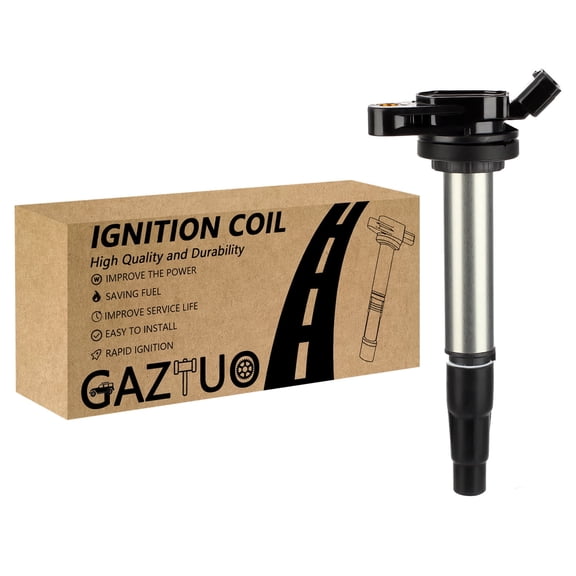 GAZTUO OEM Ignition Coil UF619,UF596 Compatible with Toyota, Scion, Lexus Vehicles Corolla, Matrix Prius V Plug-In Vibe xD CT200h - Replaces 90919-02258,90919-02252,C1714 - L4 1.8L Engines - 1 Pack