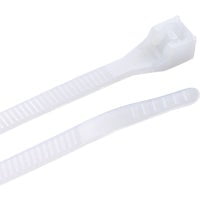 GB 46-206 Cable Tie, Double-Lock Locking, Nylon, Natural