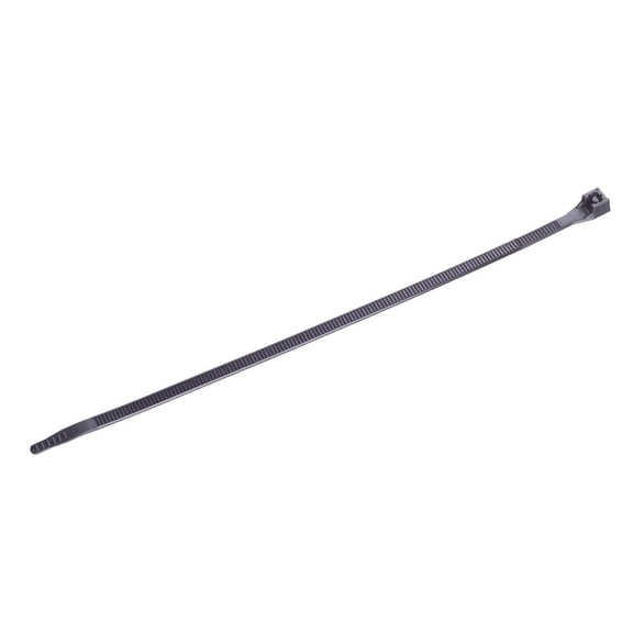 GARDNER BENDER INC Cable Ties, Black Nylon, 8-In., 25-Pk. 47-108UVB