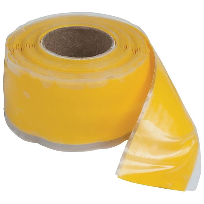 GB- 63446 1 in. x 10 ft. Self-Sealing, Silicone Repair Tape - Yellow