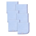 thumbnail image 1 of Gerber Baby Boy Blue Absorbent Knit Terry Washcloth, 6-Pack, One Size, 1 of 9