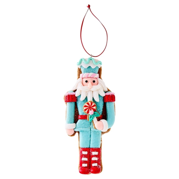 Multicolor Clay Dough Soldier Christmas Ornament, 5.3", by Holiday Time