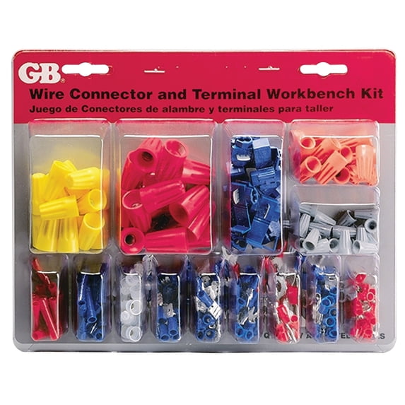 GARDNER BENDER INC 247-Piece Solderless Terminal & Wire Connector Kit TK-500