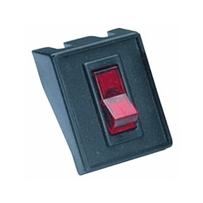 GB Electrical Rocker Switch Panel - Illuminated, Gray