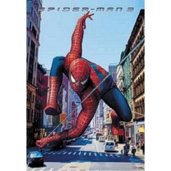 Spiderman 2 - Swinging Poster (27 x 40)