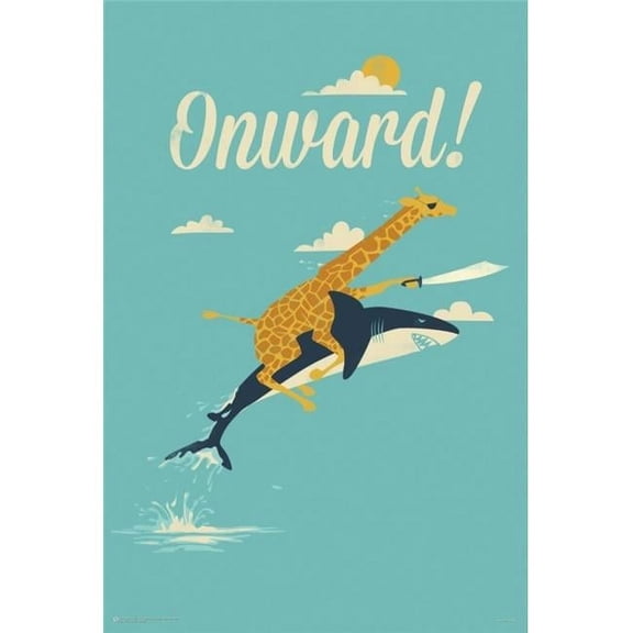 GB Eye XPE108036 Onward Poster Print, 36 x 24